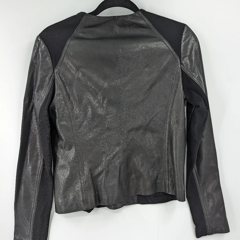 VINCE. LEATHER Moto Jacket